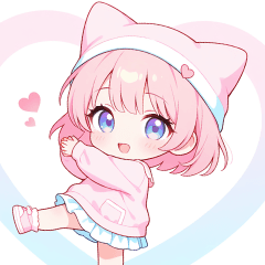 ラブリー♡ねこ帽子ちゃん