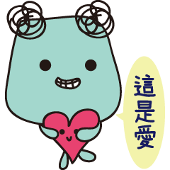 Sad but colorful Block