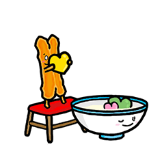 Soybean milk and Fried bread stick