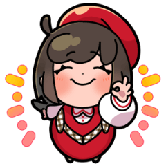 『らこぽん＆みらいちゃん』スタンプ