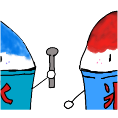 夏を忘れない！スタンプ