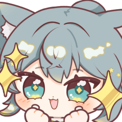 葉月こよりのもふもふスタンプ