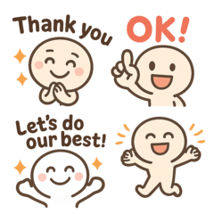 日常で使えるゆるかわ感情スタンプ