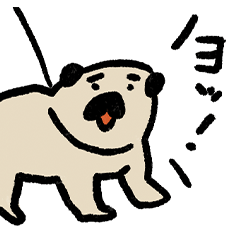yukinoのパグスタンプ
