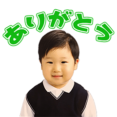 Tくんの可愛いスタンプ