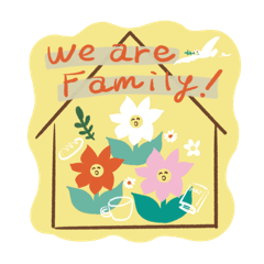 We are family！クリスチャンスタンプ♪♫