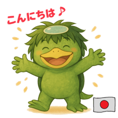 「世界のこんにちはKAPPA」