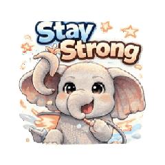 Lovely Chibi Elephant