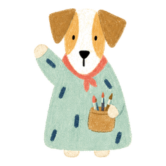 クレヨン犬 JRT 1