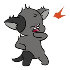 Wello weird cat : pop up