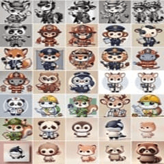 アニマル＿真顔シリーズ＃１