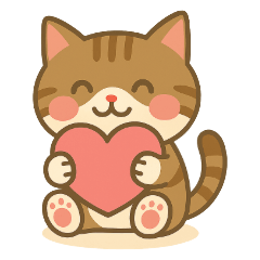 ふんわり丸顔ちゃとら猫