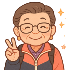 Her grandma is so cute!2