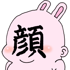 「うさぎ umi　顔面」