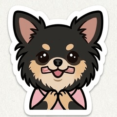 ガム離さない！チワワのニコちゃん