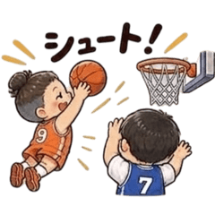 ず〜っと使える！バスケボーイズ(日常会話)