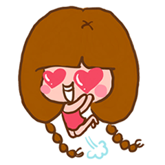 Cibeva, A cute braided hair girl