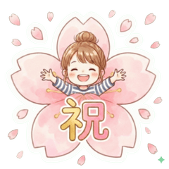 おだんご女子ミミちゃんの毎日【春】