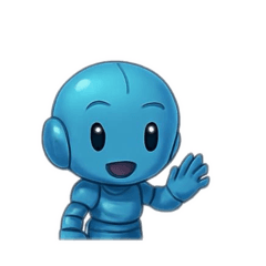 人型ロボのスタンプ