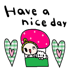 (nenerin日常スタンプ619英語気遣い)