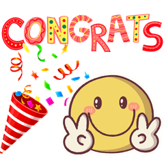 元気すぎ！ごきげんまるスタンプ