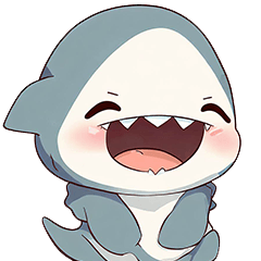 Cute Shark Sister - Text