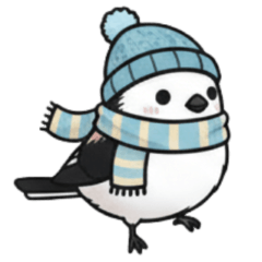 冬だね！　シマエナガたち！