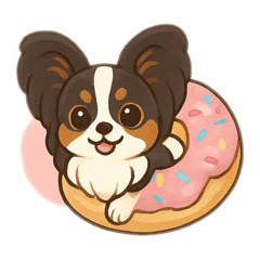 Papillon dog and food part 2