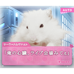 きみと回す、恋のホイール【ハムスター】