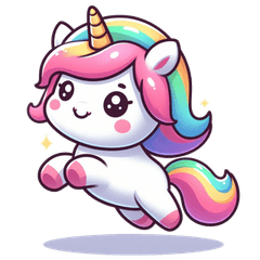 魔法とかわいさ満点！ユニコーンのカートゥ