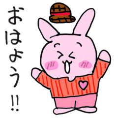 むぎモルの日常スタンプ