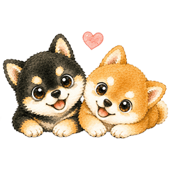 柴犬といっしょ♪