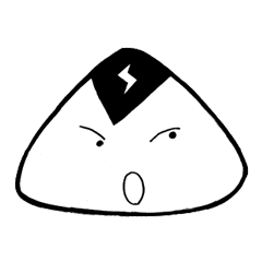 lightning Triangle onigiri