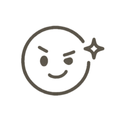 シンプルフェイスマーク