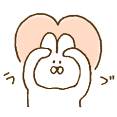 『元気で可愛いうさぎ』
