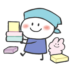 タイムちゃんの生活スタンプ