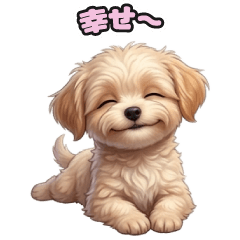 チワプーのLINEスタンプ189