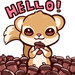 Rabbit squirrel Beanbean