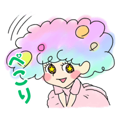 パステルちゃん スタンプ