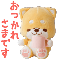 ▶動く！いやしばいぬ❤️ぬいぐるみ❤️敬語