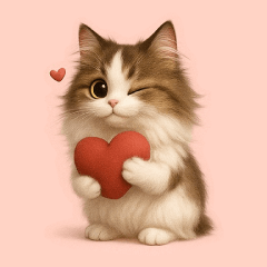 サイベリアン猫の日常(3Dアニメ風）