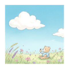 やわらか手書き風スタンプ