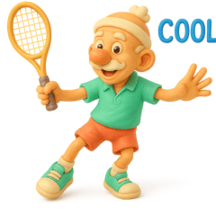 毎日元気！テニスじいちゃん