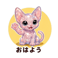 ぷるぷるスフィンクスカレシ 恋人スタンプ