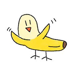 バナナ鳥