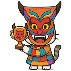 Luk Chup: Ghost Mask for Halloween (NW)