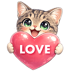 【愛情編】にゃんかわいい♡ネコ (BIG)