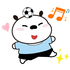 A Be-Be plays soccer 2