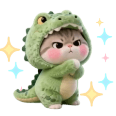 Dino Kitty : Dance Dance!