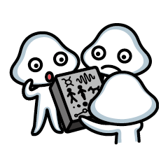 らしくない宇宙人スタンプ